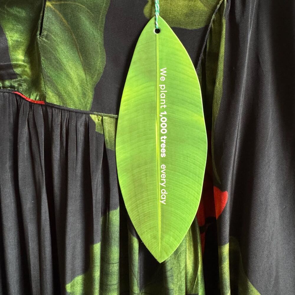 NWT FARM RIO Anthurium V-neck Floral Maxi Dress - Picture 8 of 15
